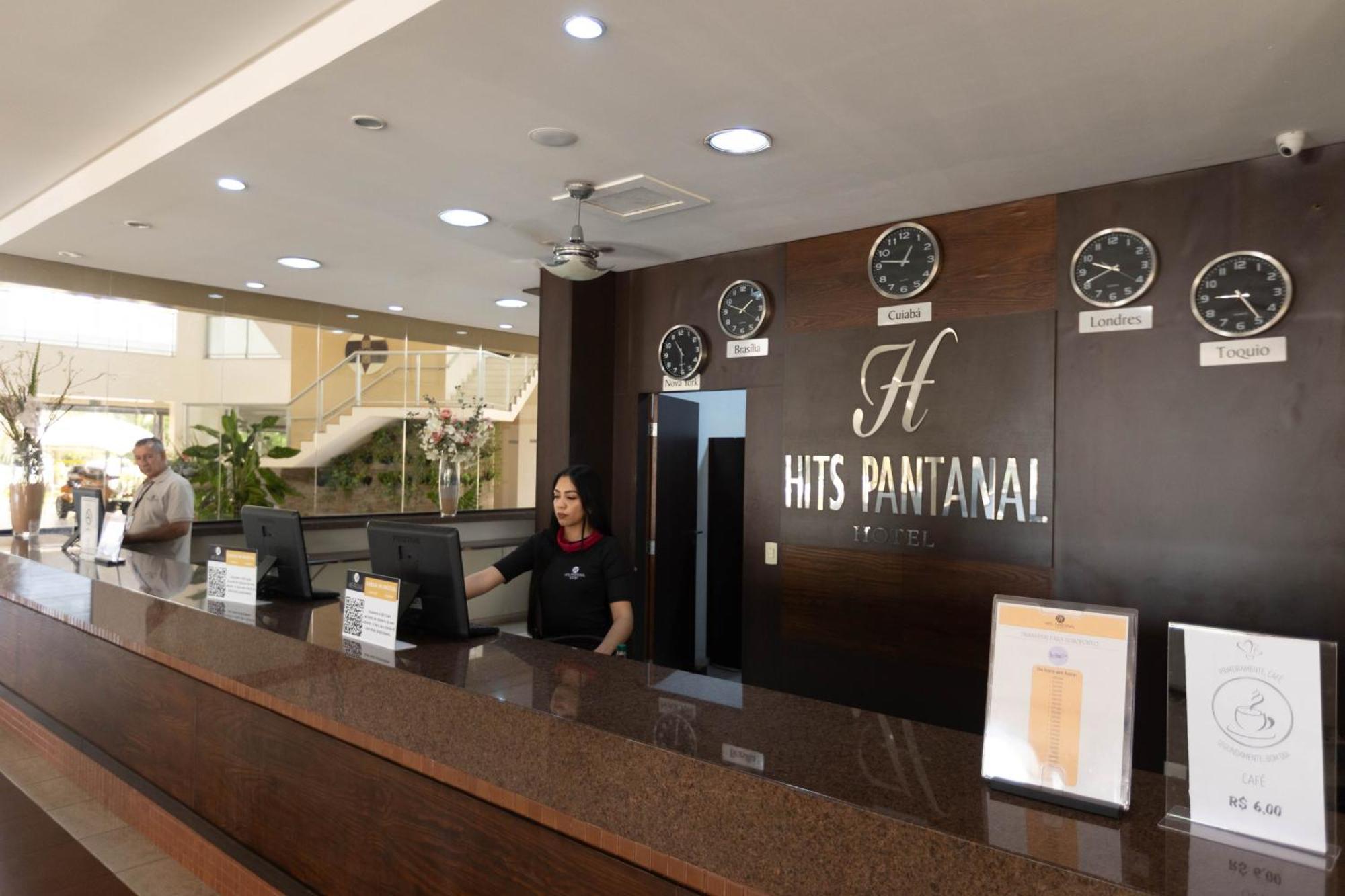 Hits Pantanal Hotel Aeroporto Várzea Grande المظهر الخارجي الصورة